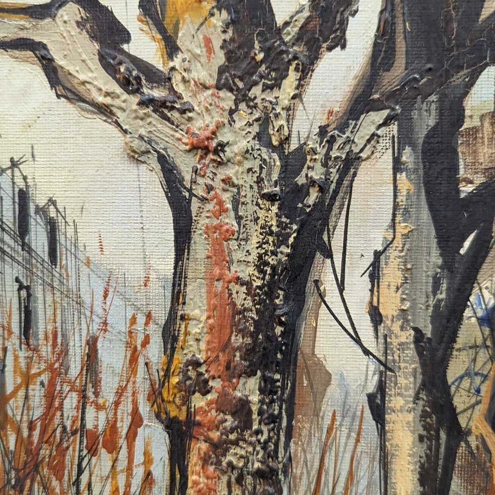 Mid-Century Paris Street Painting - Aurora Mills