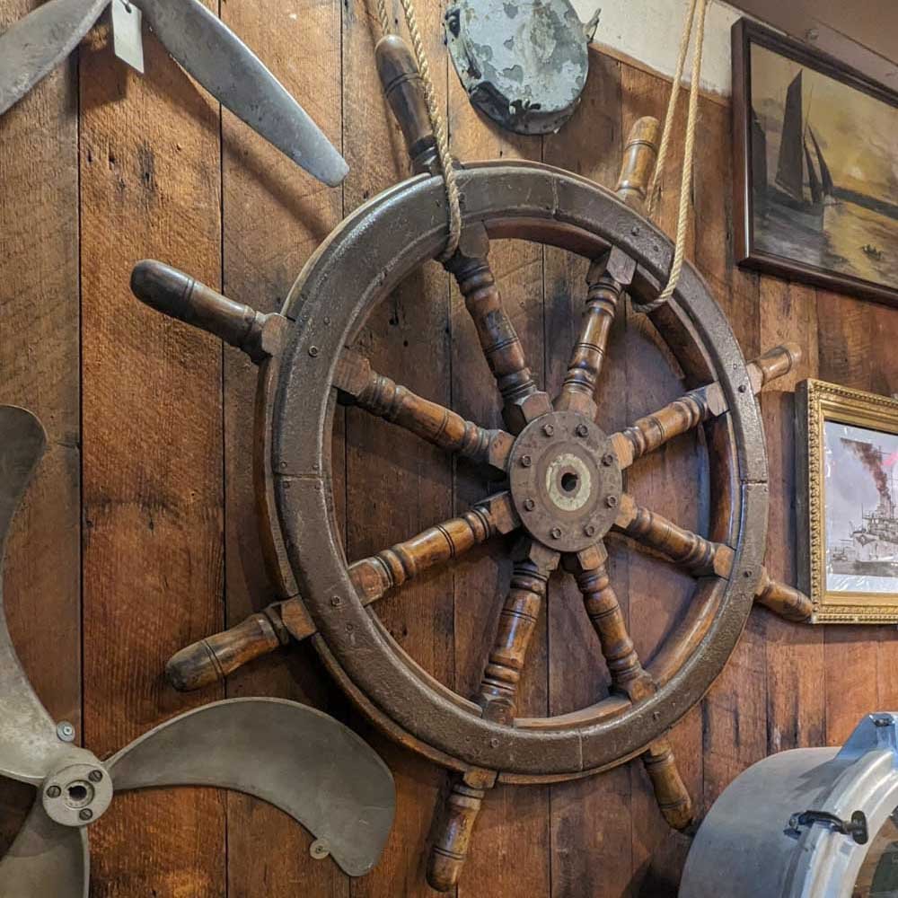 43″ Ship Wheel - Aurora Mills