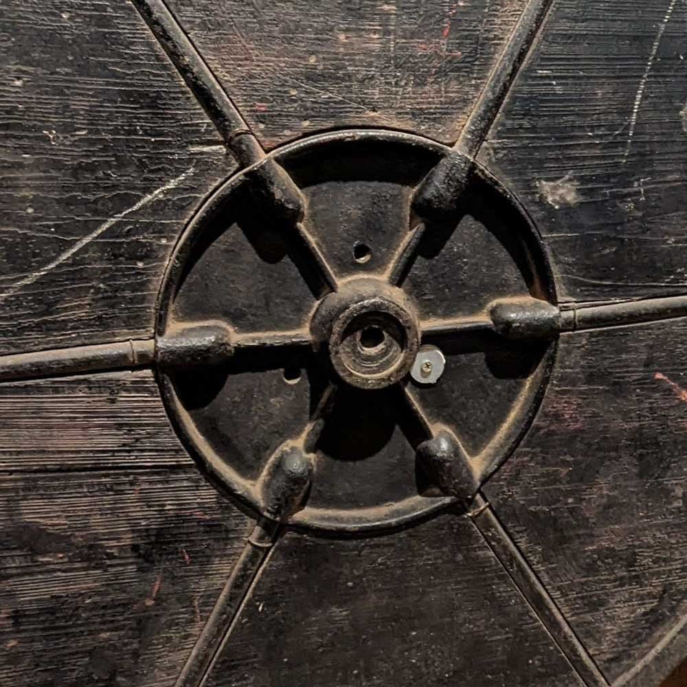 Ships Wheels with Brass Handles - Aurora Mills