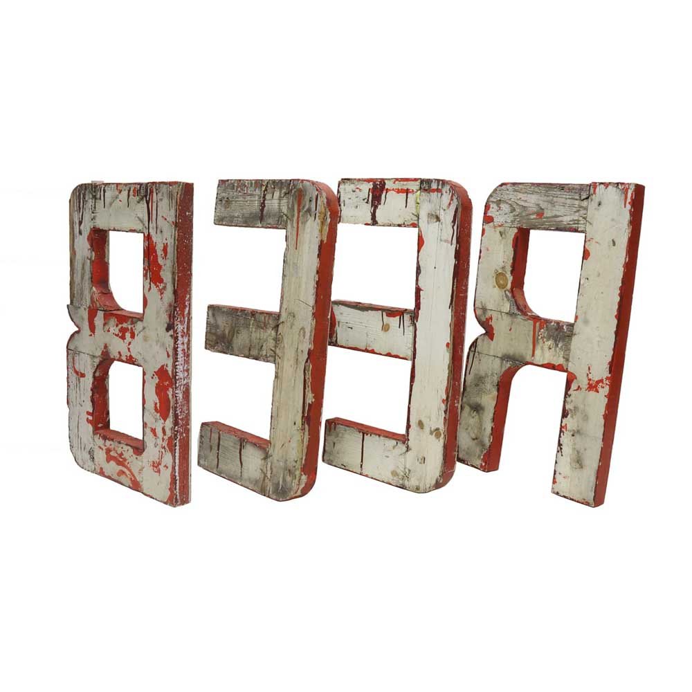 “BEER” Letters - Aurora Mills