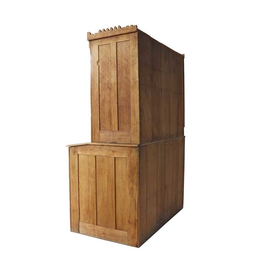 19th Century Pine Registrar’s Cabinet - Aurora Mills