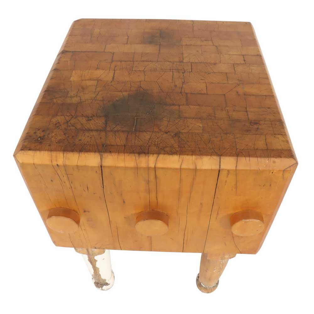 White Leg Butcher Block - Aurora Mills