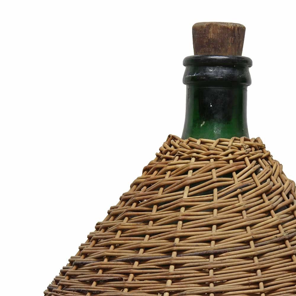 Large Wicker Wine Carboys - Aurora Mills