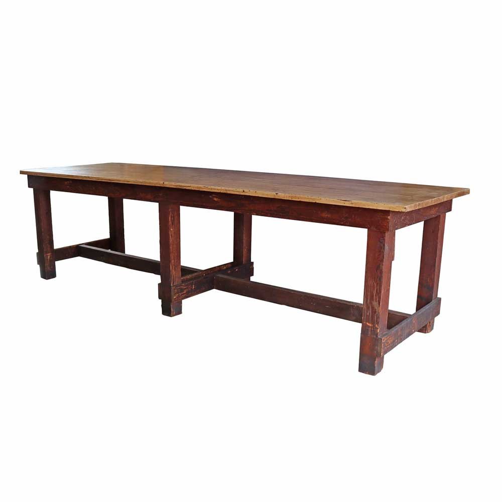 Pine Printer’s Table - Aurora Mills