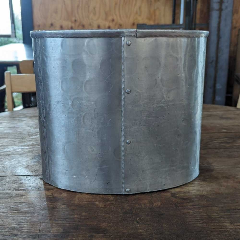 Arthur Armour Aluminum Wastepaper Basket - Aurora Mills