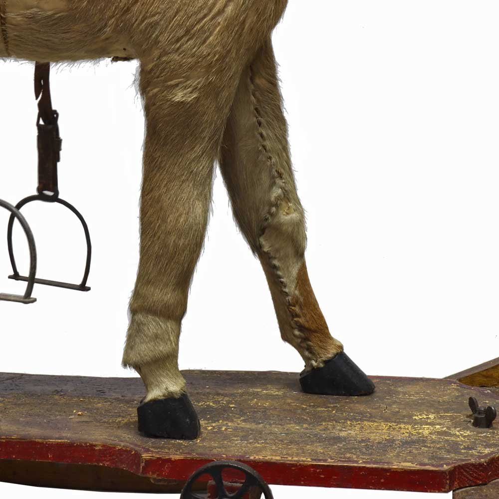 Horse Hide Rocking Horse - Aurora Mills
