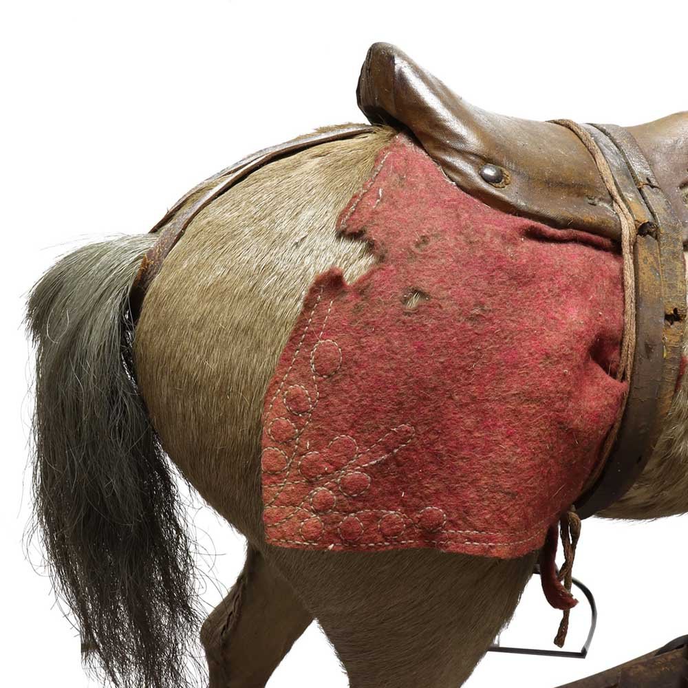 Horse Hide Rocking Horse - Aurora Mills
