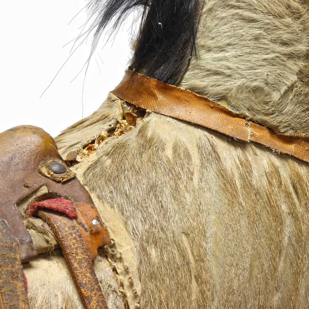 Horse Hide Rocking Horse - Aurora Mills