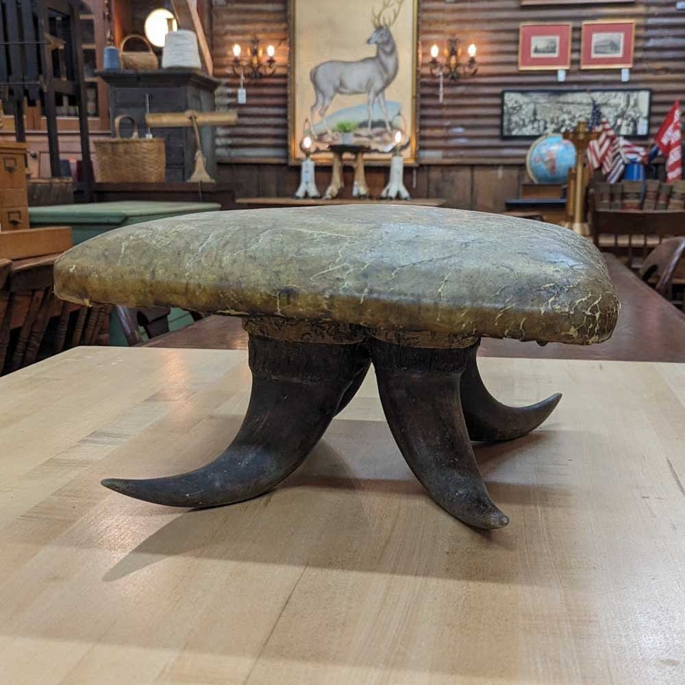 Victorian Horn Footstool - Aurora Mills
