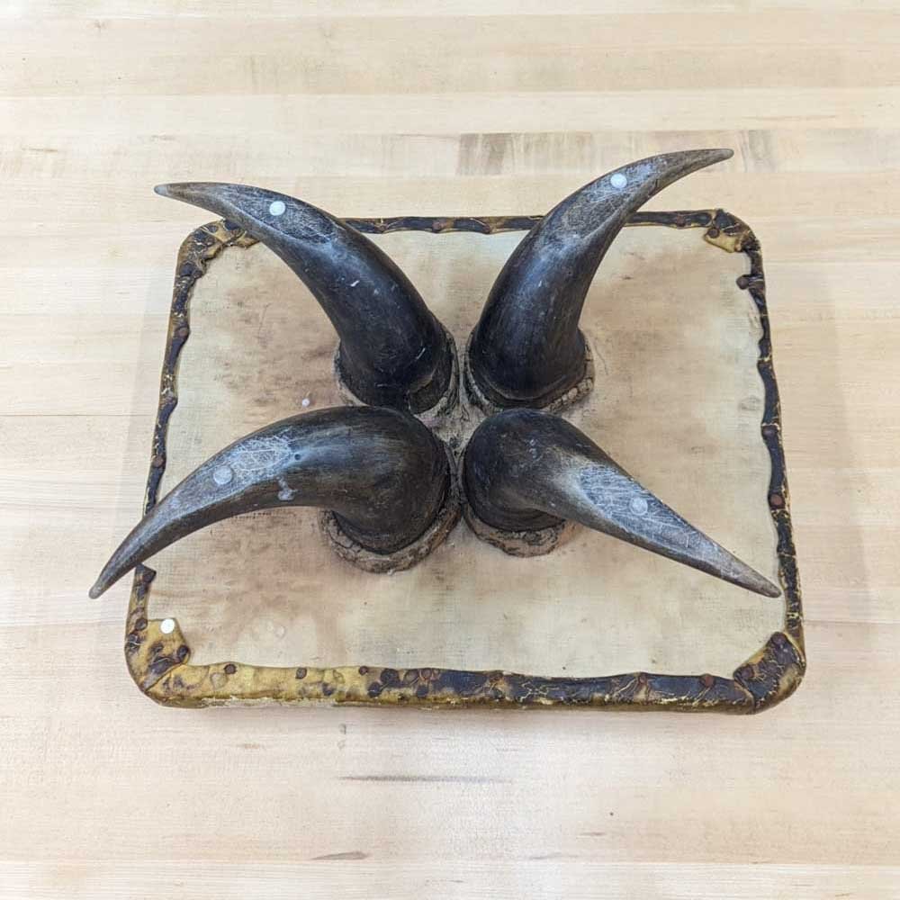 Victorian Horn Footstool - Aurora Mills