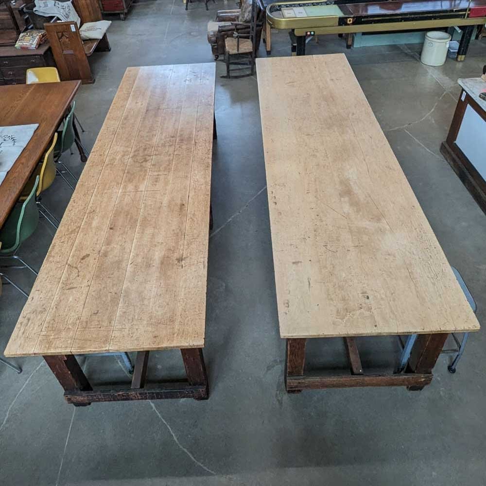 Pine Printer’s Table - Aurora Mills