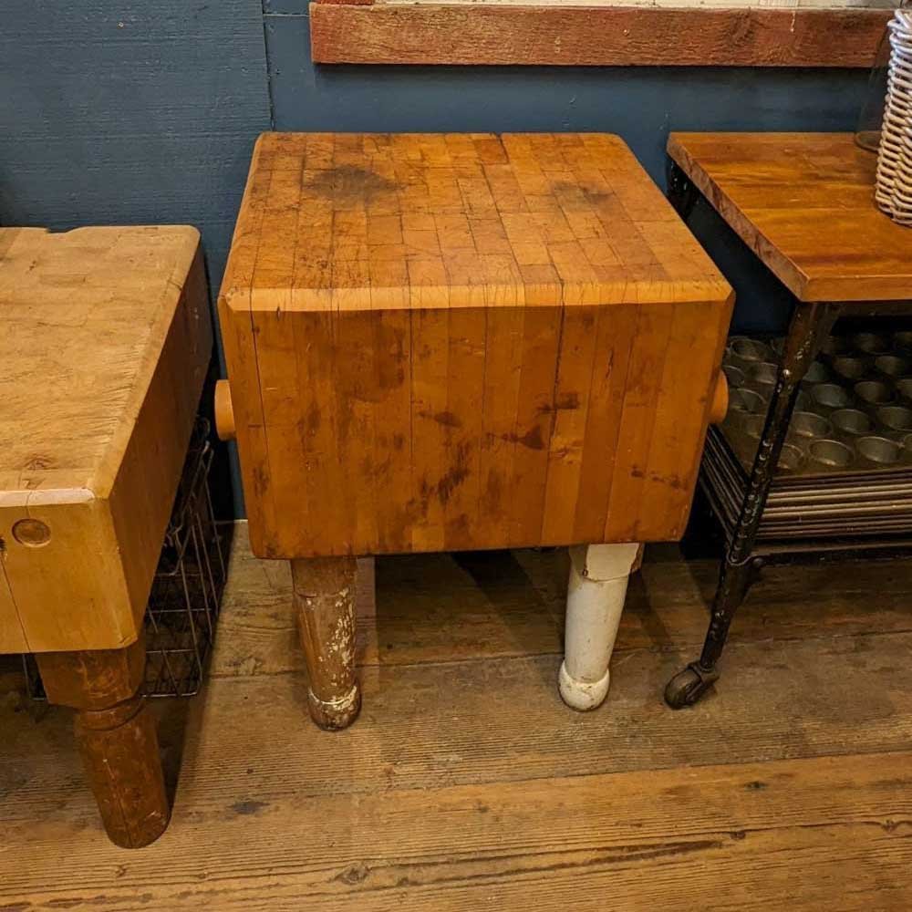 White Leg Butcher Block