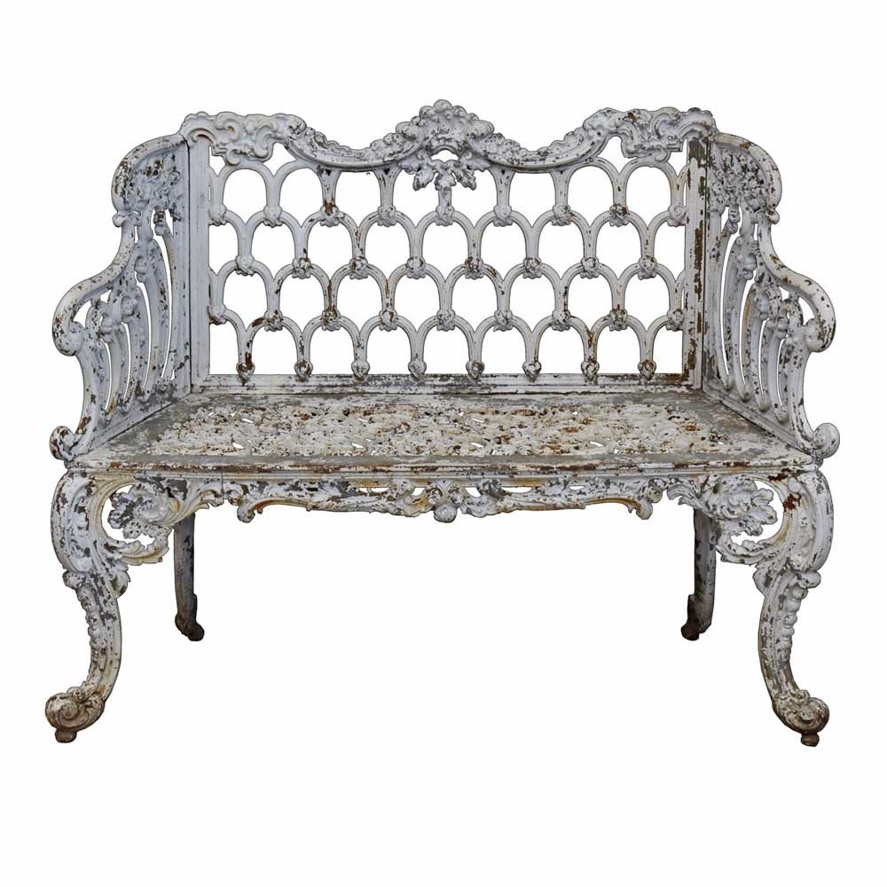 Horseshoe Garden Bench - Aurora Mills