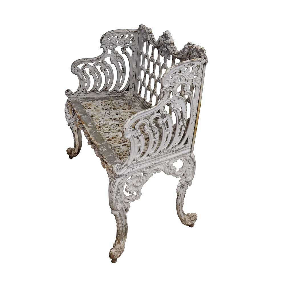 Horseshoe Garden Bench - Aurora Mills