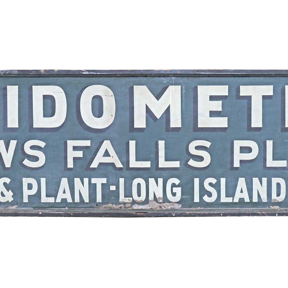 Liquidometer Corporation Sign - Aurora Mills
