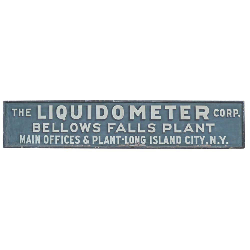 Liquidometer Corporation Sign - Aurora Mills