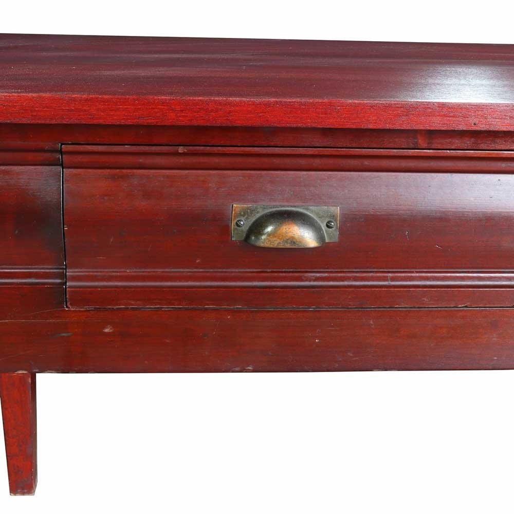 Red Mahogany Writing Desk - Aurora Mills