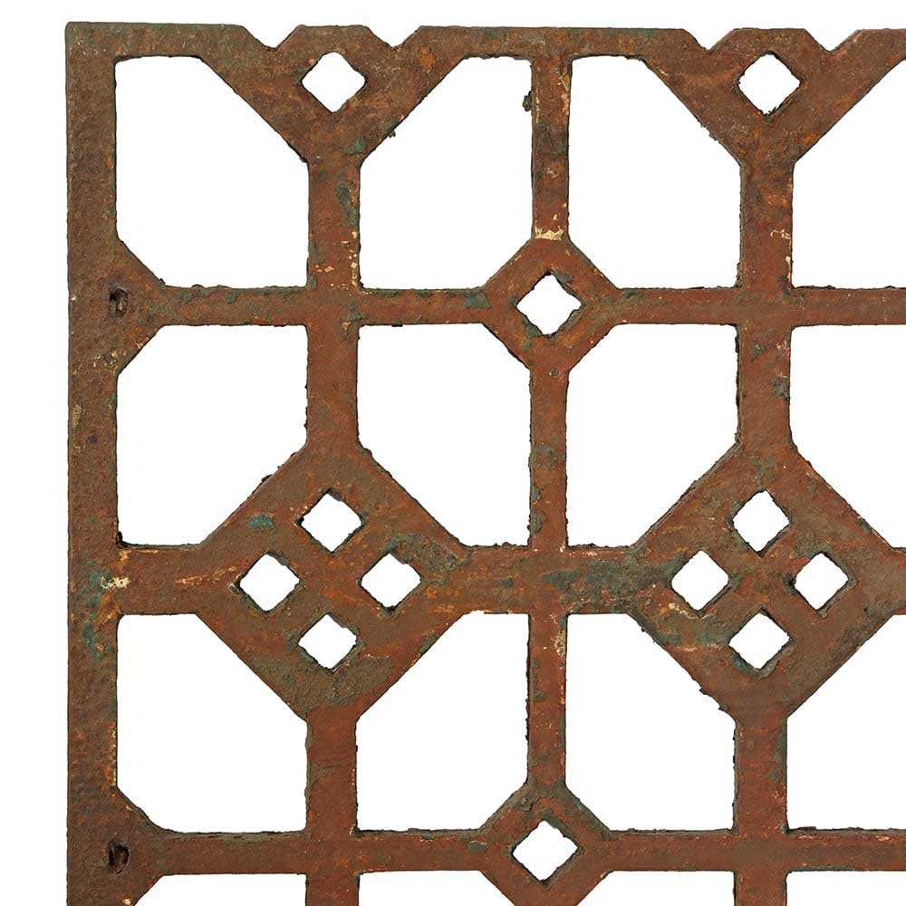 Diamond Iron Grillwork Panels - Aurora Mills