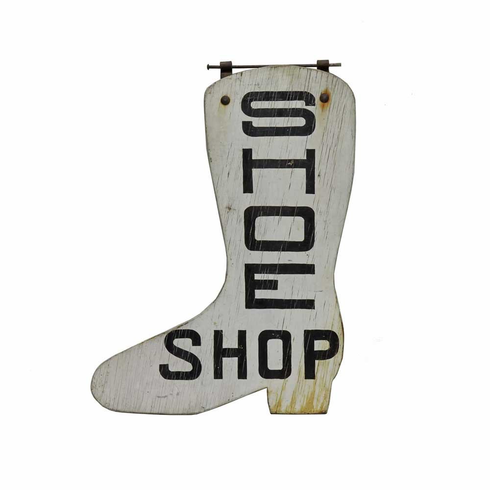 “Shoe Shop” Boot Sign - Aurora Mills