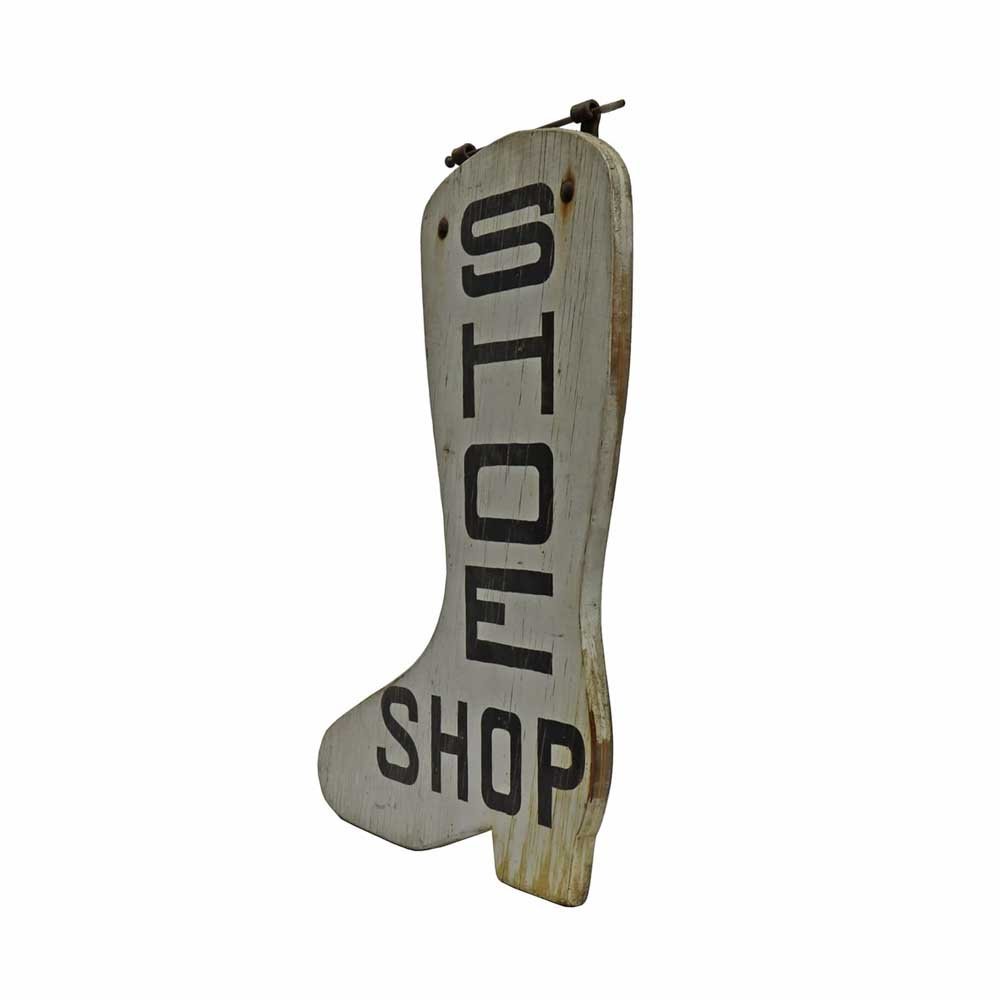“Shoe Shop” Boot Sign - Aurora Mills