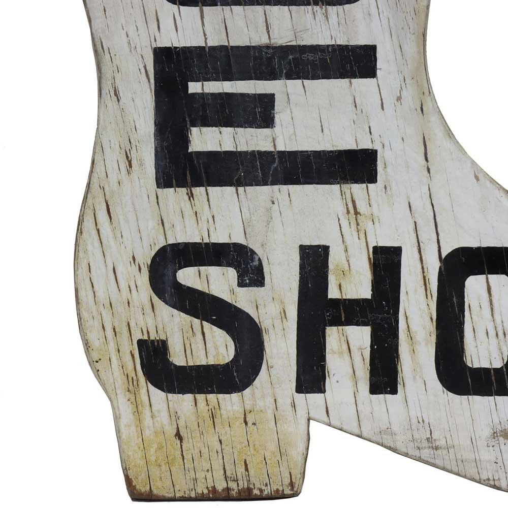 “Shoe Shop” Boot Sign - Aurora Mills
