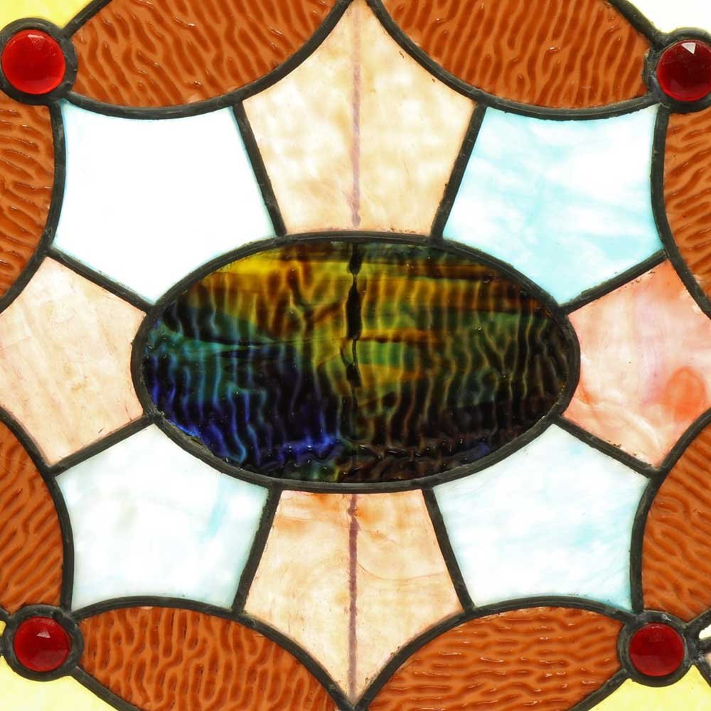 Victorian Jeweled Cartouche Window - Aurora Mills