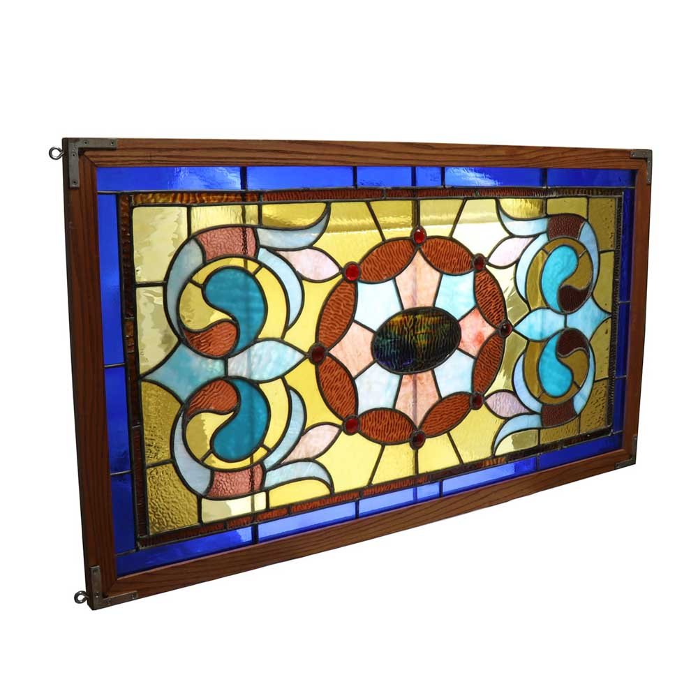 Victorian Jeweled Cartouche Window - Aurora Mills