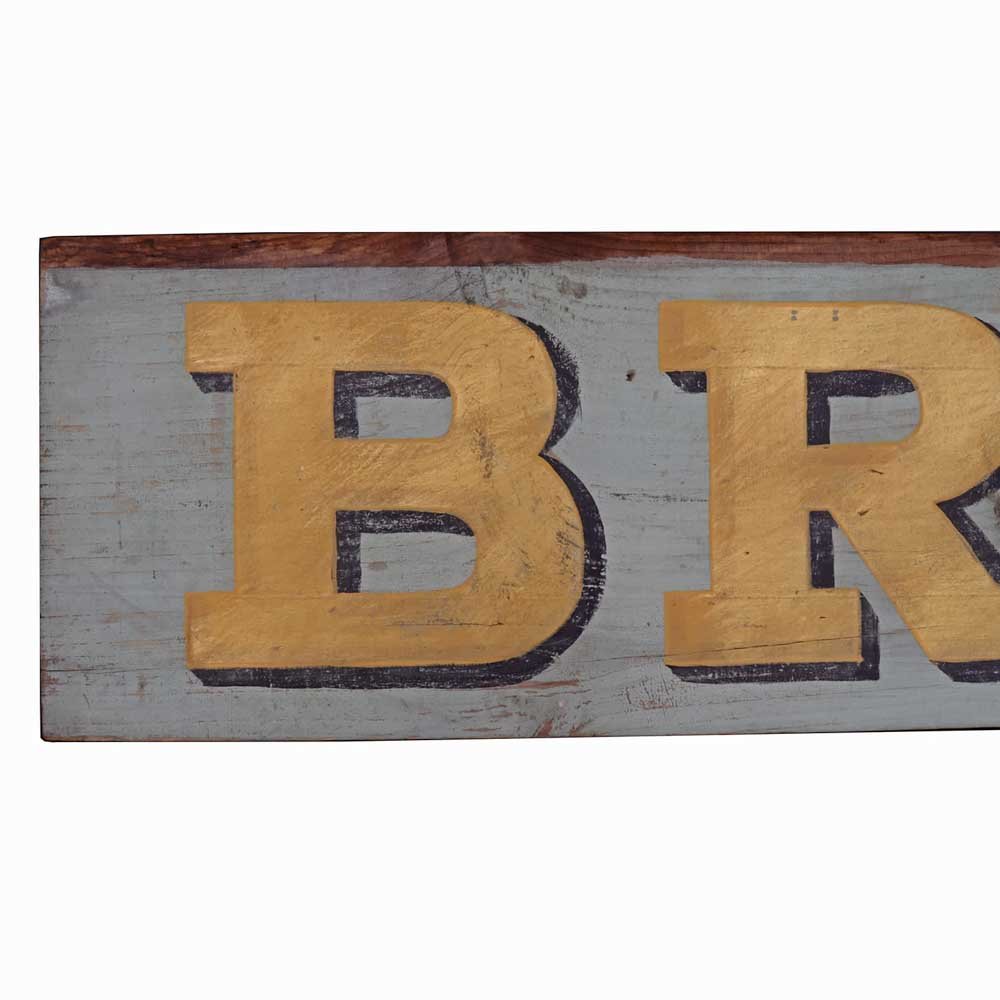 Hand-painted Wooden Brewery Sign - Aurora Mills