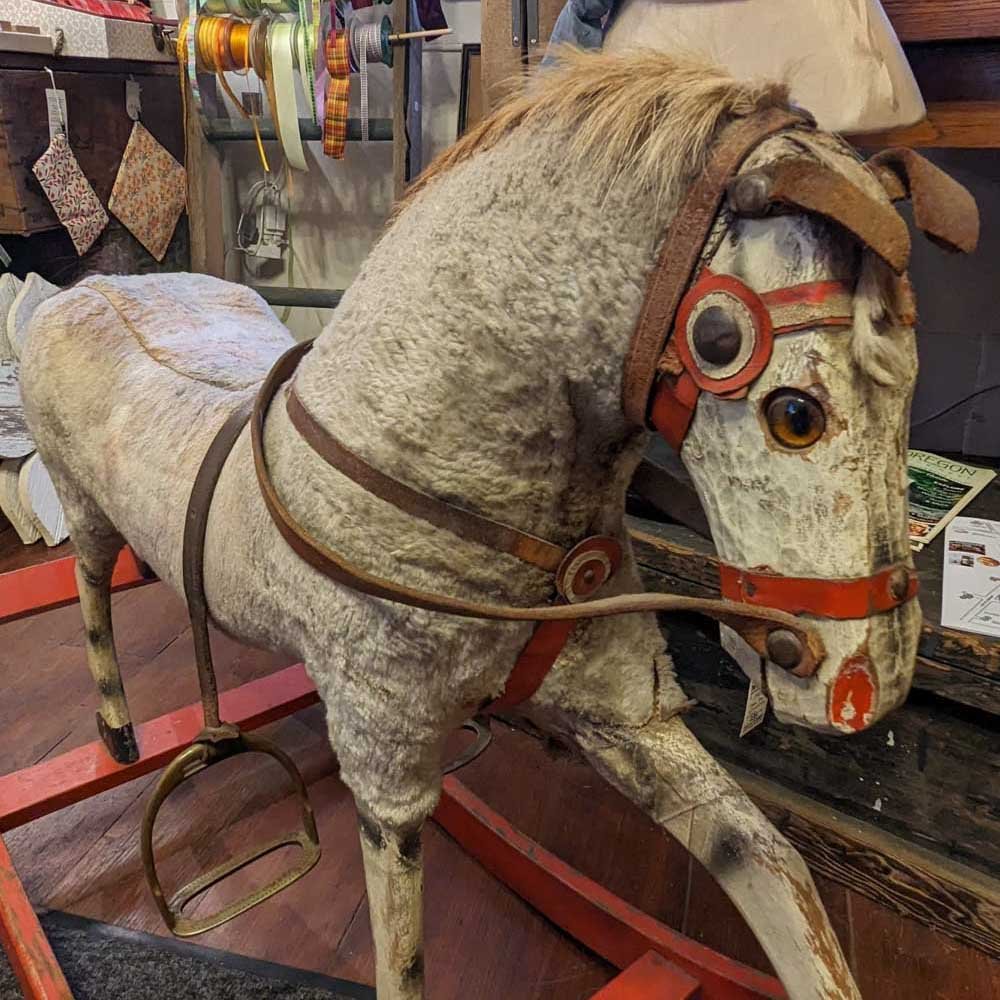 Rocking Horse - Primitive NEED DIMS & WEIGHT - Aurora Mills