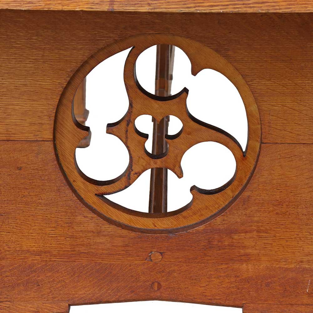 Oak Gothic Revival Table - Aurora Mills