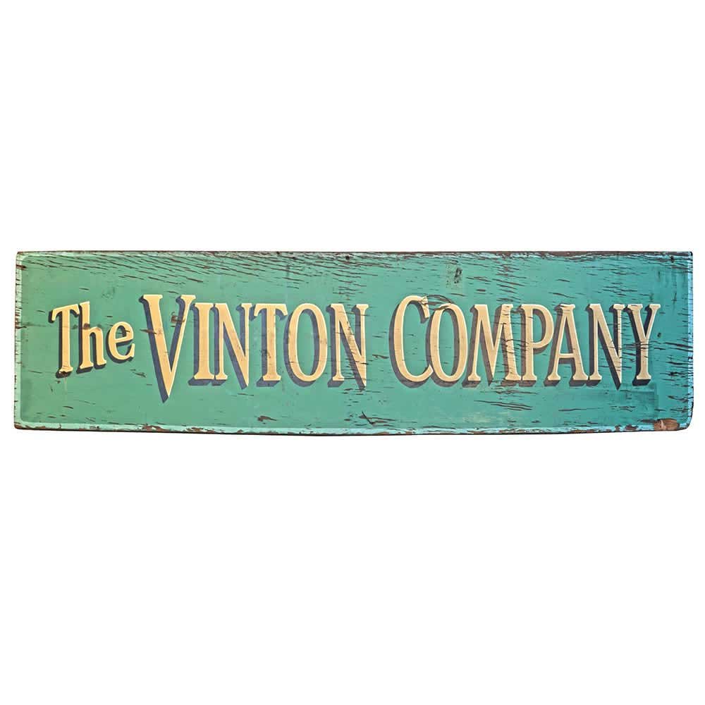 The Vinton Company Sign - Aurora Mills