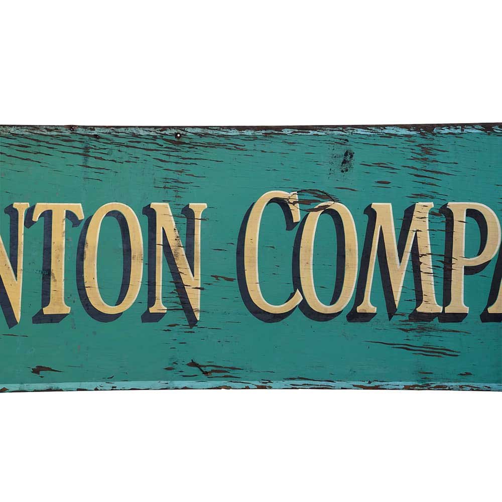 The Vinton Company Sign - Aurora Mills