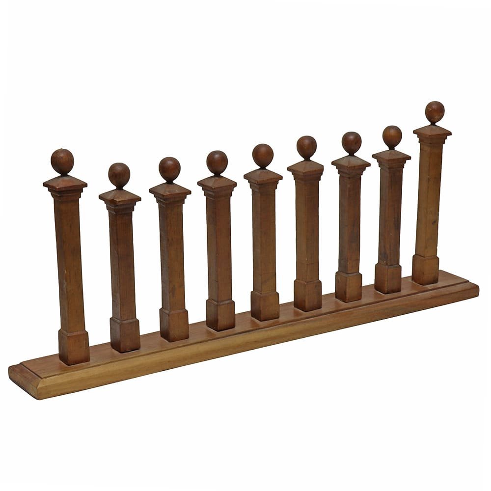 Salesman Sample Newel Posts - Aurora Mills