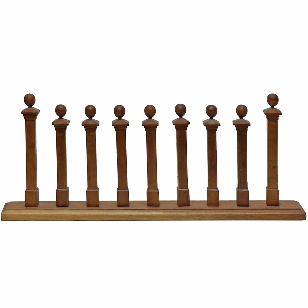 Salesman Sample Newel Posts - Aurora Mills