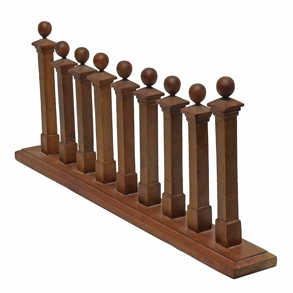 Salesman Sample Newel Posts - Aurora Mills