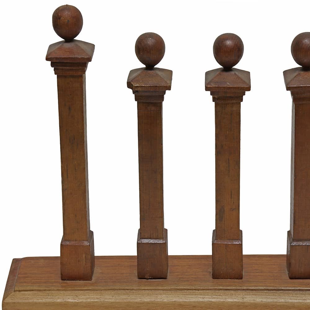 Salesman Sample Newel Posts - Aurora Mills