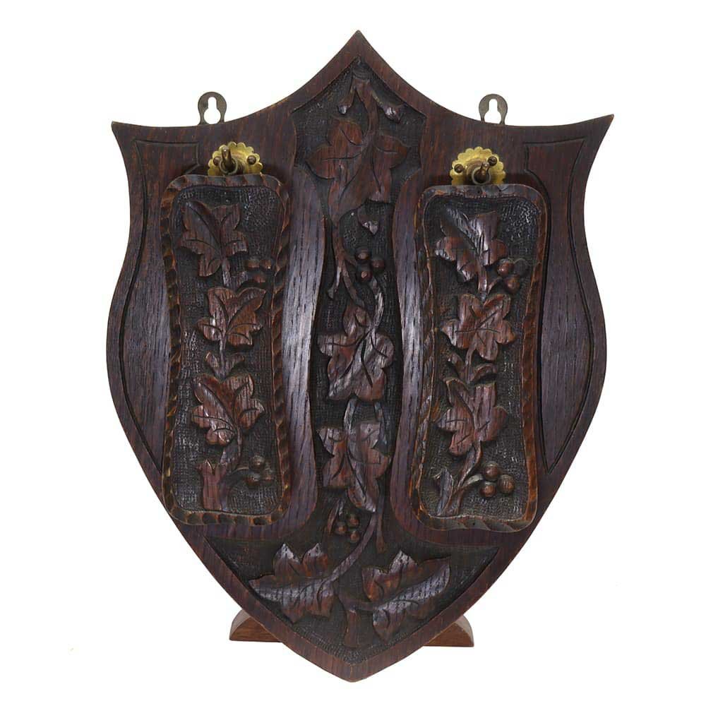 Carved English Clothing Brush Set - Aurora Mills