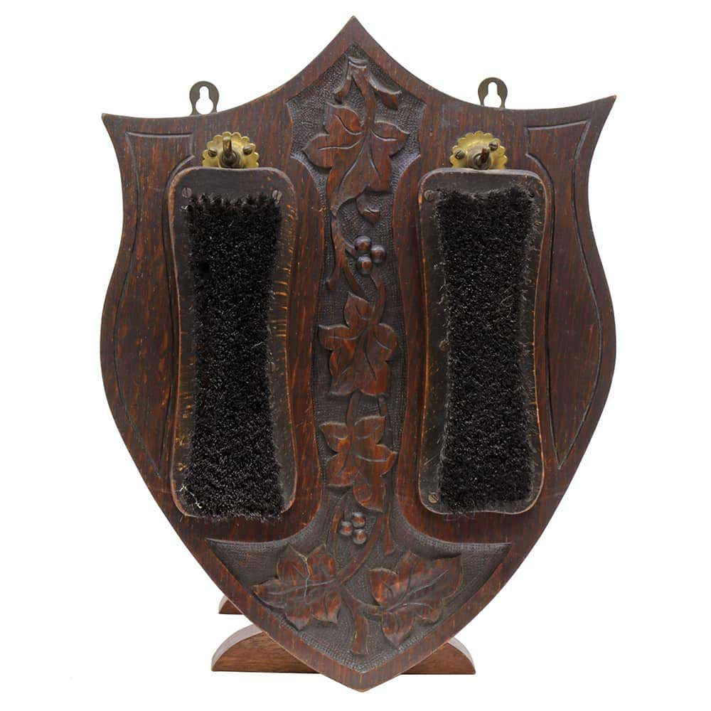 Carved English Clothing Brush Set - Aurora Mills