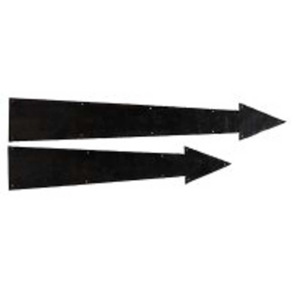 Hand Hammered Iron Arrow - LARGE - Aurora Mills