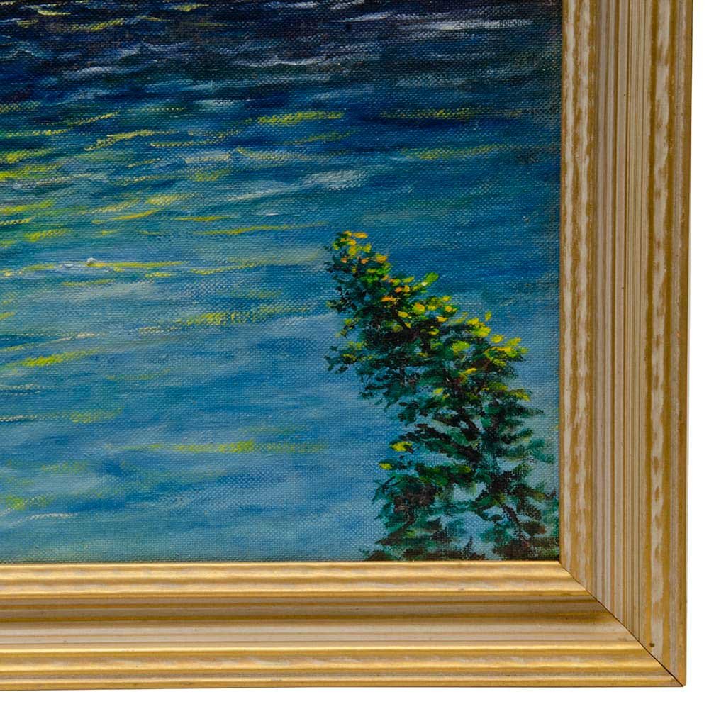 Vintage Mt. Hood Painting - Aurora Mills