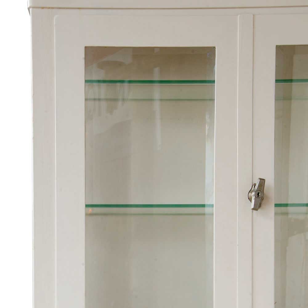 White Step-Back Medicine Cabinet - Aurora Mills