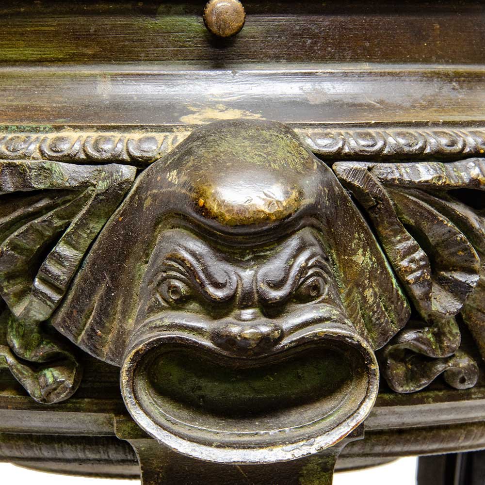 Gorgon Newel Post Light - Aurora Mills