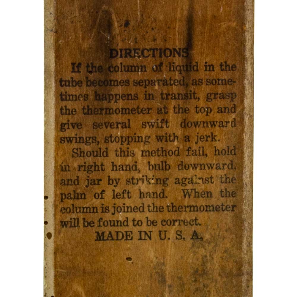 Altus Ice & Fuel Co. Advertising Thermometer - Aurora Mills