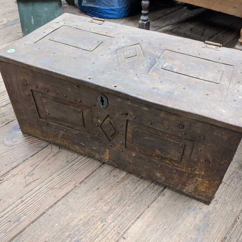 Folk Art Treasure Chest