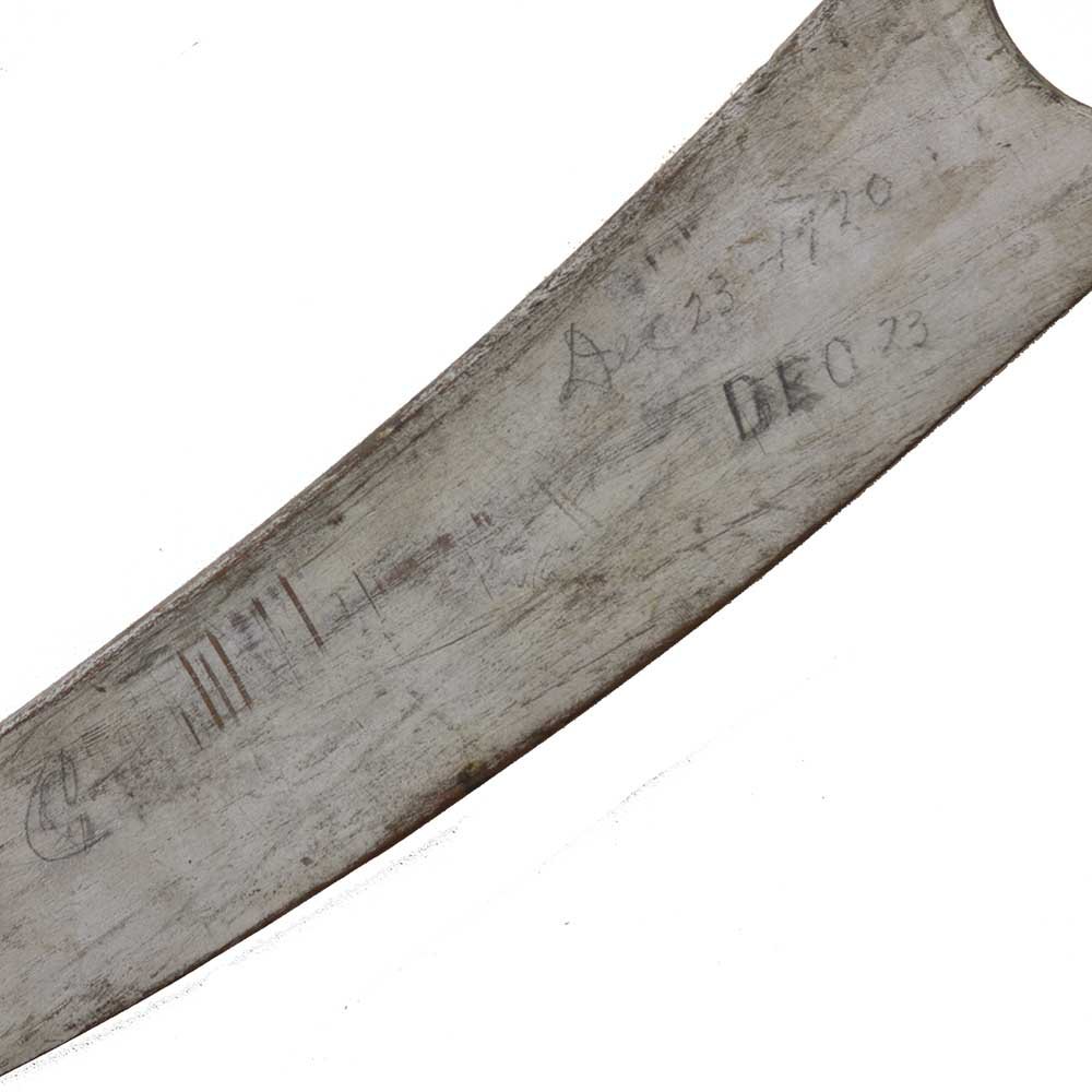 Folk Art Straight Razor Trade Sign - Aurora Mills