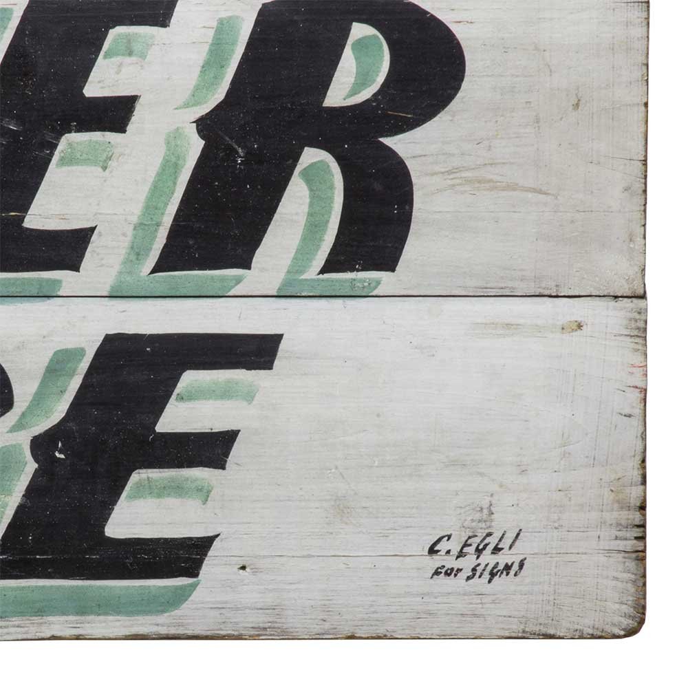 Trailer Space Sign - Aurora Mills