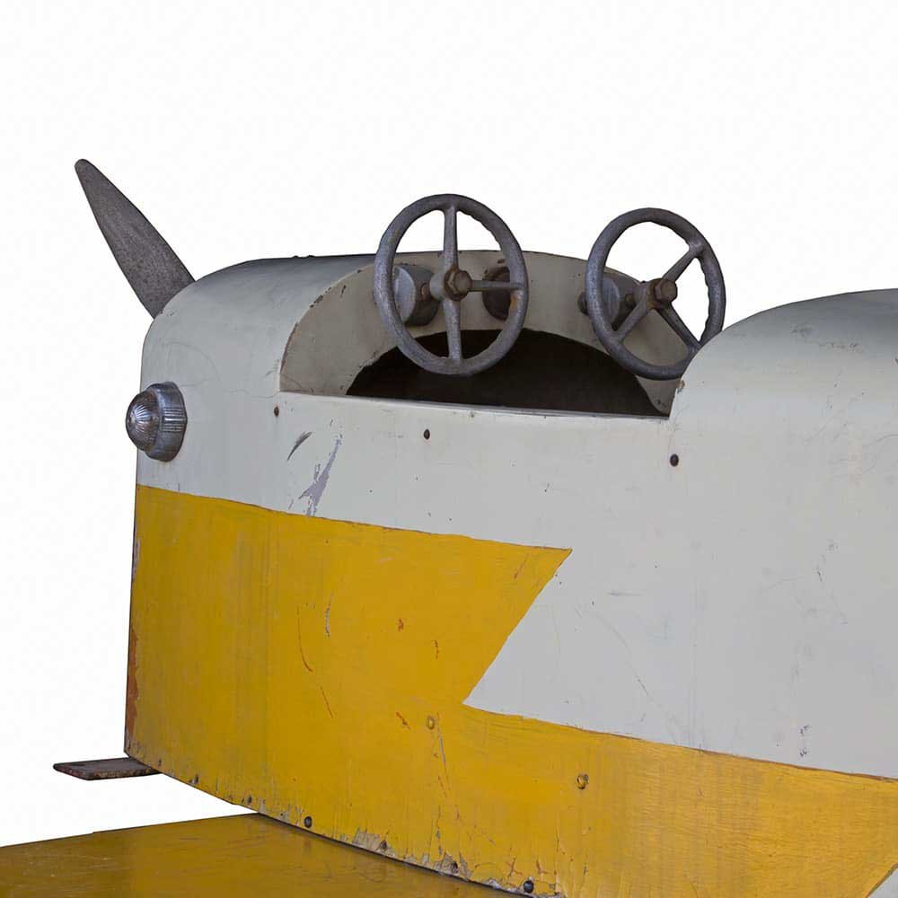 Vintage Carnival Airplane Ride - Aurora Mills
