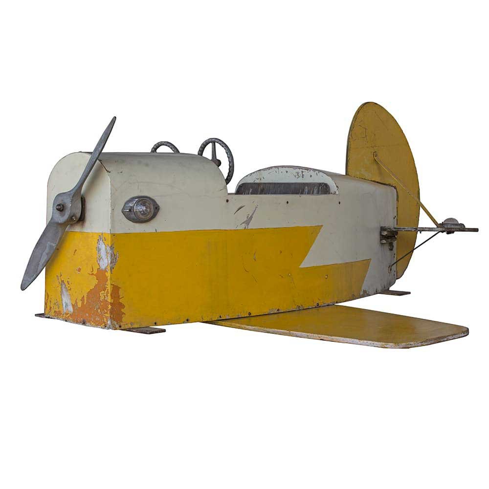Vintage Carnival Airplane Ride - Aurora Mills