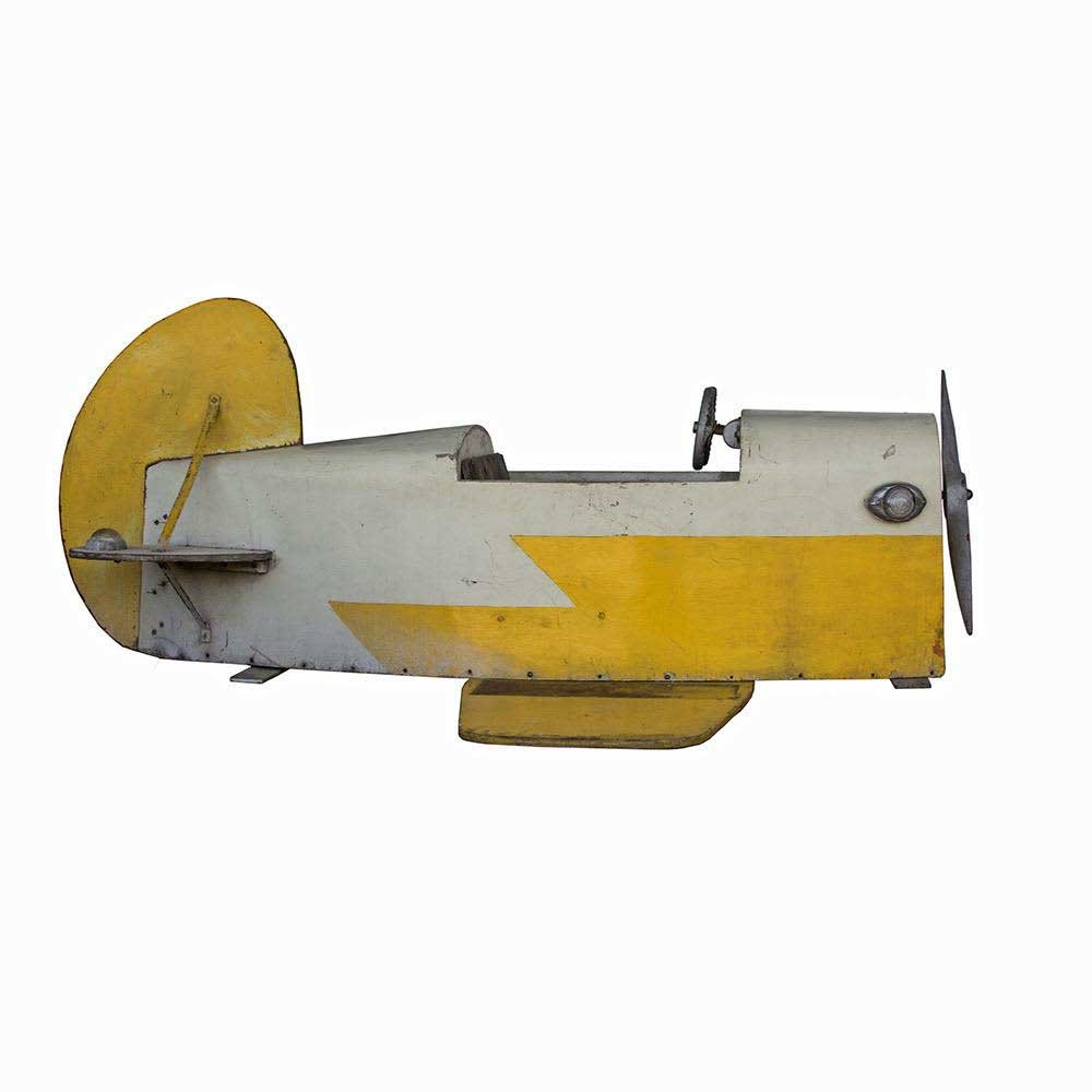 Vintage Carnival Airplane Ride - Aurora Mills