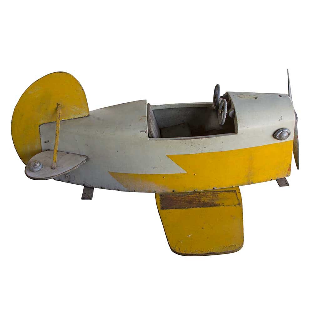 Vintage Carnival Airplane Ride - Aurora Mills